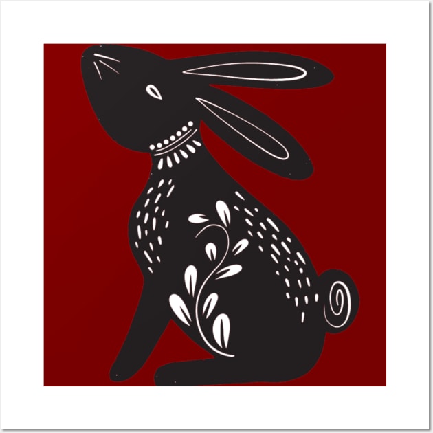 Sweet bunny Wall Art by daengdesign66